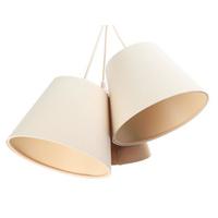 HÄNGELEUCHTE Grau 25/19 cm - Grau, Kunststoff (25/1/19cm) - ONZENO