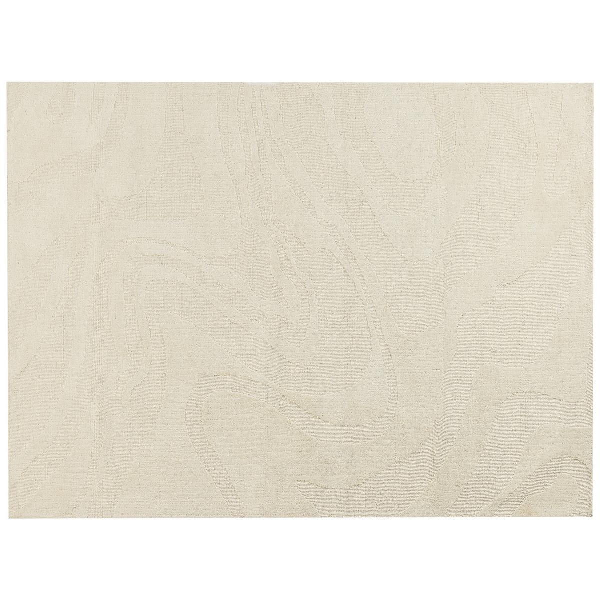TEPPICH Beige 300/400 cm Wolle Sasnak - Beige, Textil (300/400cm) - Beliani
