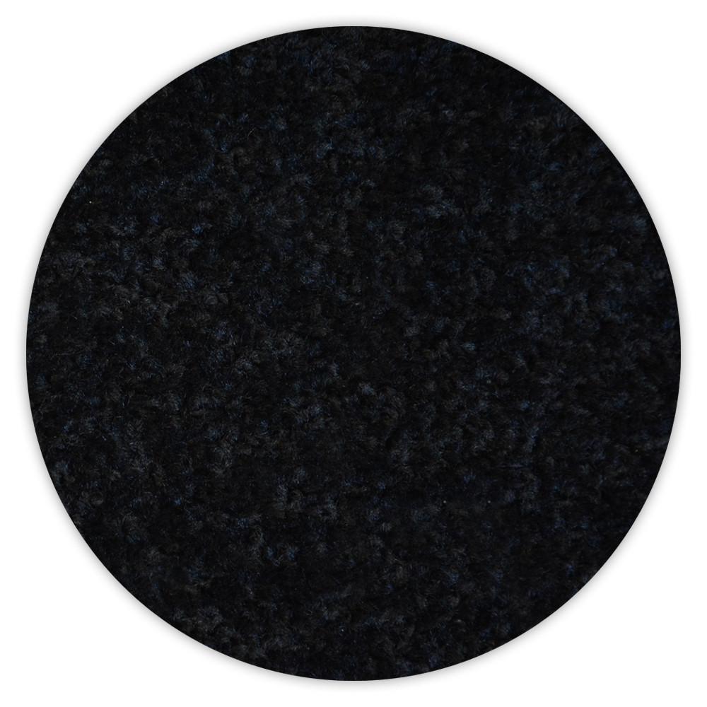 TEPPICH kreis TRENDY 170 cm - Schwarz, Textil (170/170cm) - rugsX