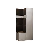 GARDEROBEN-SET Orion XXIV - Kaschmir/Braun, Holzwerkstoff/Kunststoff (82/186/46cm) - MIRJAN24