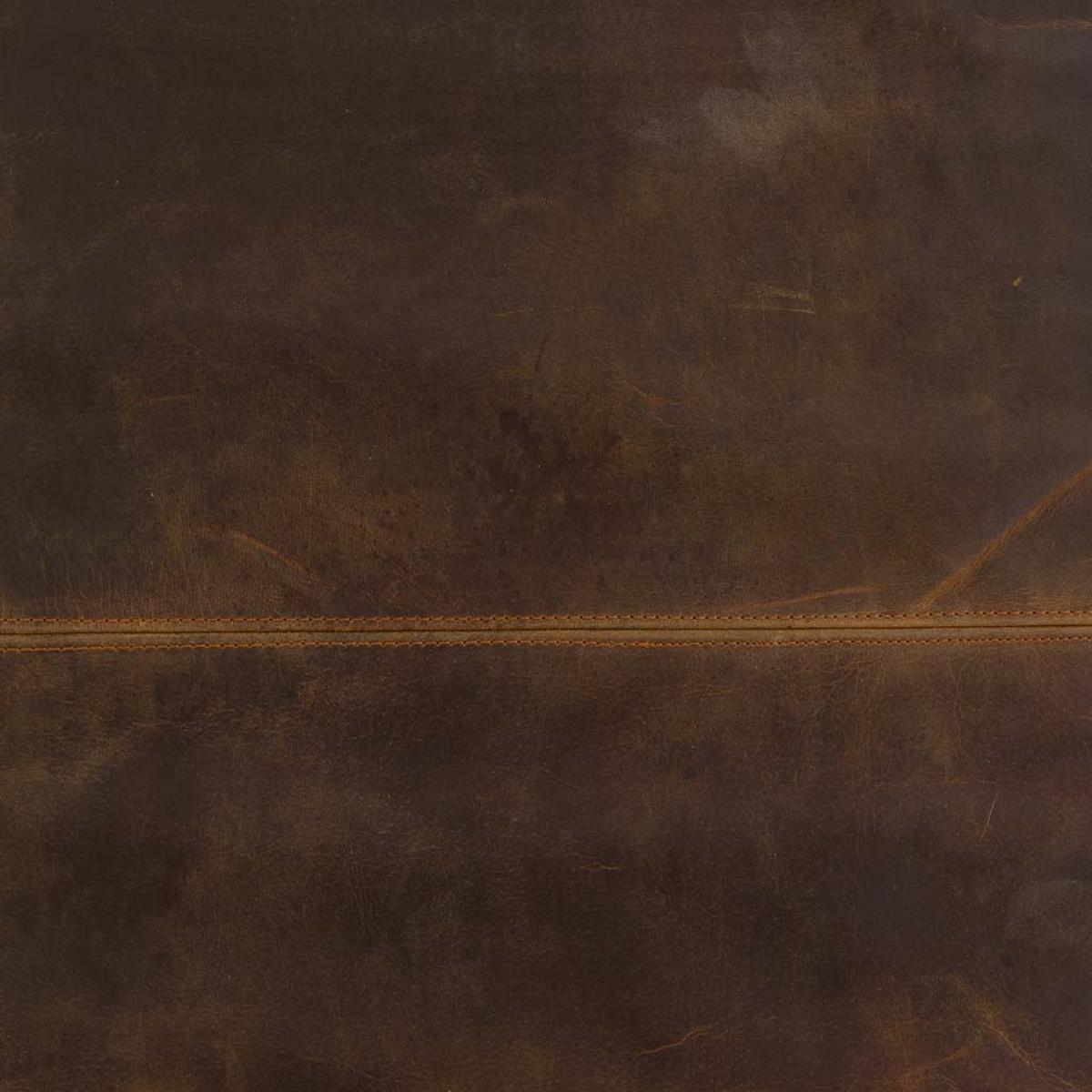 BANK aus Metall, braun, 120x40x51cm - Goldfarben, Metall (120/51/40cm) - Wanderlust