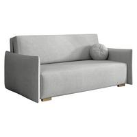 SCHLAFSOFA Viva Glov IV - Hellgrau/Naturfarben, Holz/Textil (174/85/98cm) - MIRJAN24