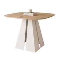 AUSZIEHTISCH ZELO 120/60/76 cm, Weiß / Artisan-Eiche - Eiche Artisan/Weiß, Holzwerkstoff/Metall (60/120/76cm) - Idohome