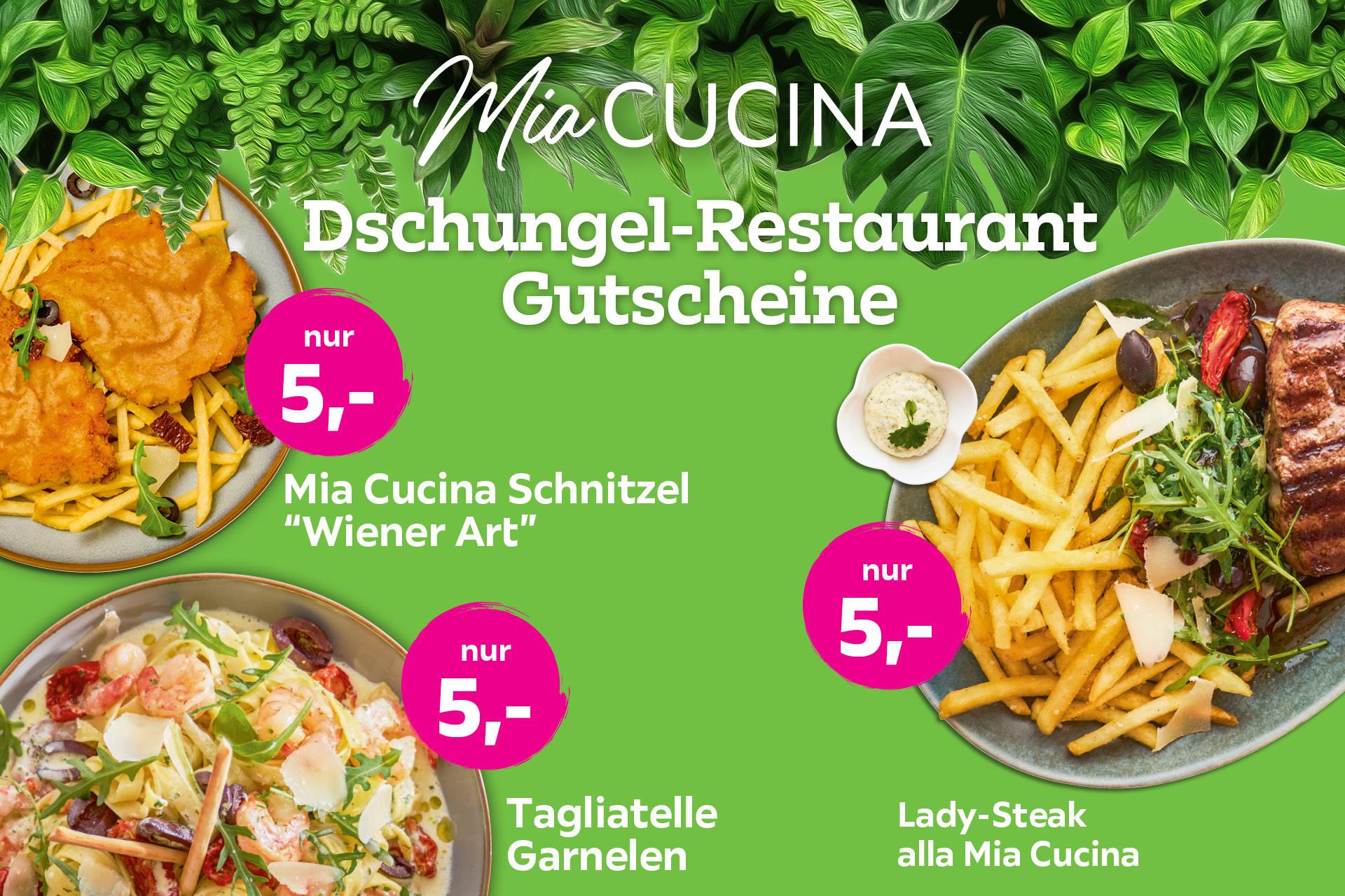 Dschungel Restaurant Gutscheine