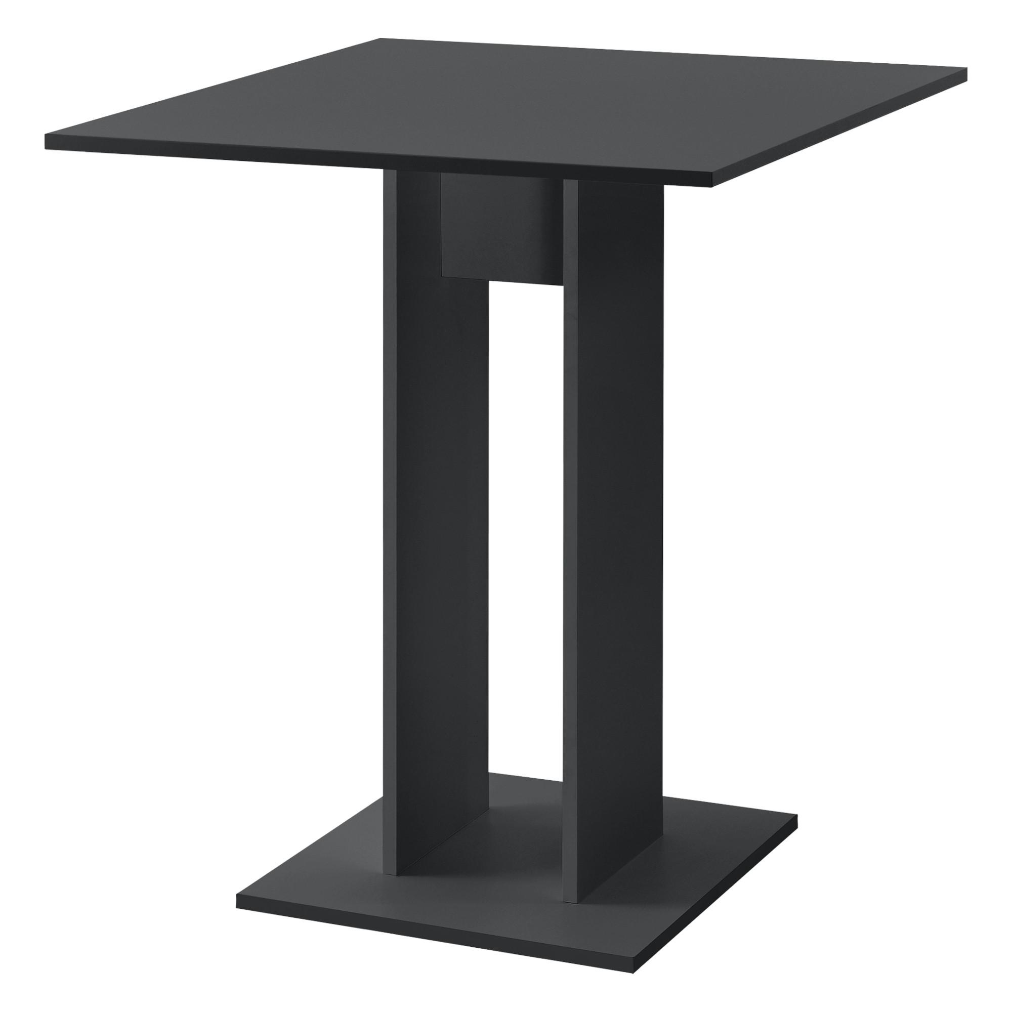 KÜCHENTISCH Lindesnes - Dunkelgrau, Holzwerkstoff (65/65/78cm) - [en.casa]