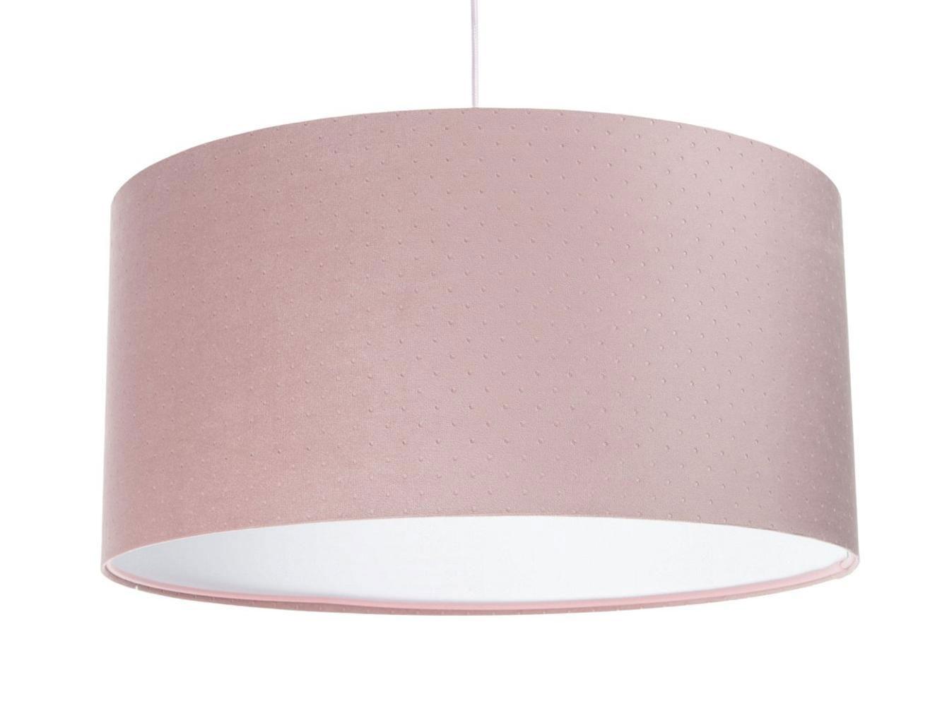 HÄNGELEUCHTE Rosa 40/20 cm - Pink/Weiß, Kunststoff (40/0.6/20cm) - ONZENO