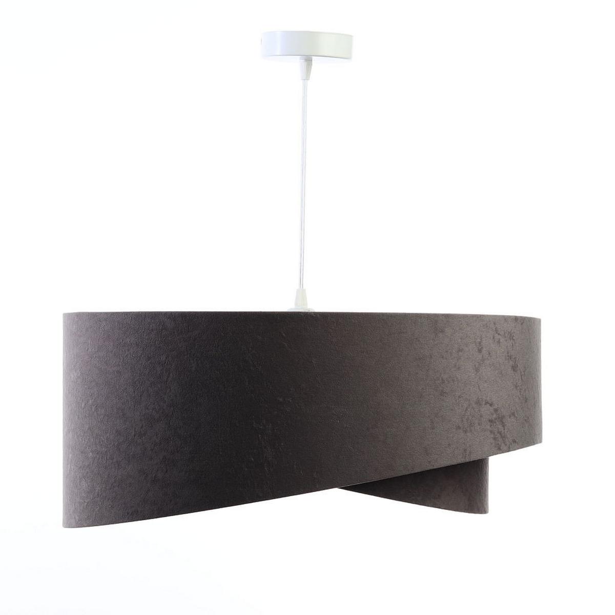 HÄNGELEUCHTE Grau 50/23 cm - Goldfarben, Kunststoff (50/1/23cm) - ONZENO
