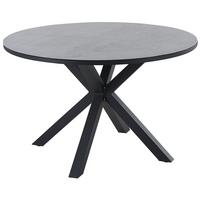 GARTENTISCH Grau Maletto - Grau, Glas (120/120/75.5cm) - Beliani
