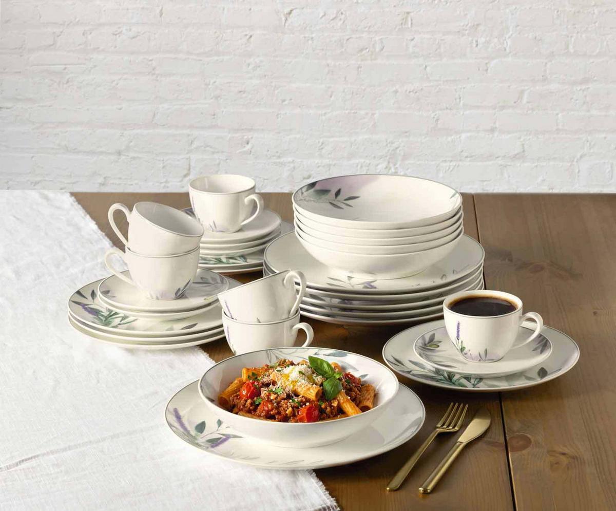 BASIC-SET Savona Provence bunt-beige 6-tlg. - Beige/Multicolor, Keramik (2/2/2cm) - Seltmann Weiden