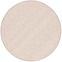 FEINSCHLINGE DESIGNER TEPPICH RUND CIRCLE - Beige, Textil (100/100cm) - Snapstyle