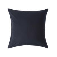 KISSENBEZUG Perkal, Ägyptische Baumwolle, Fadendichte 200 - Schwarz, Textil (80/80cm) - Homescapes