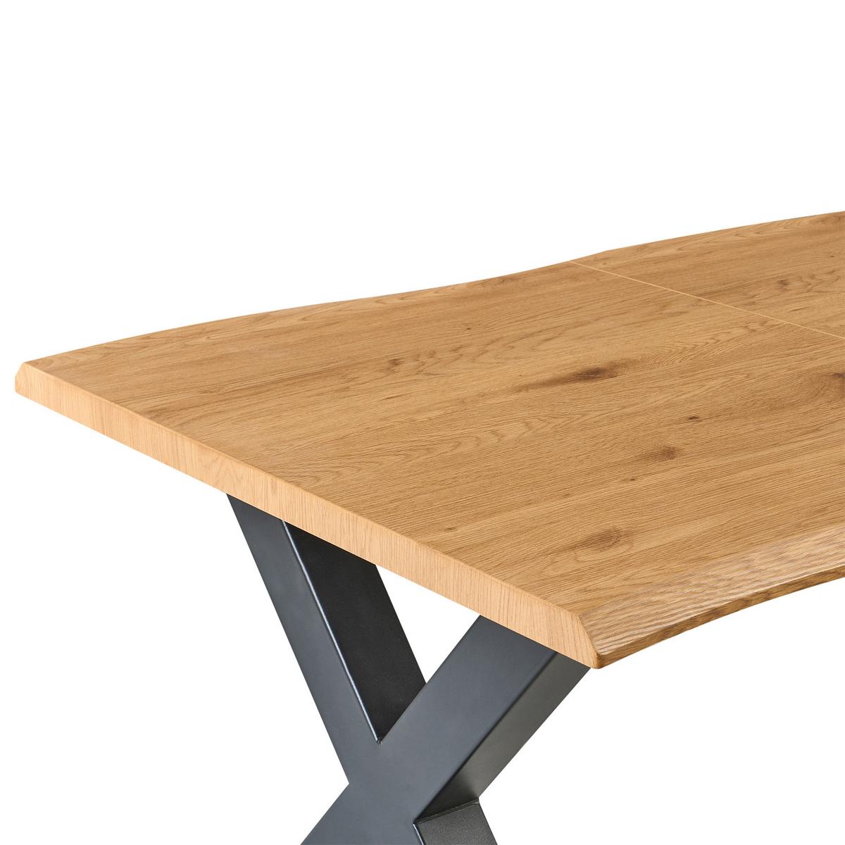 ESSTISCH ausziehbar Braun 140-180/90 cm Bronson - Braun, Holzwerkstoff (140/90/76cm) - Beliani