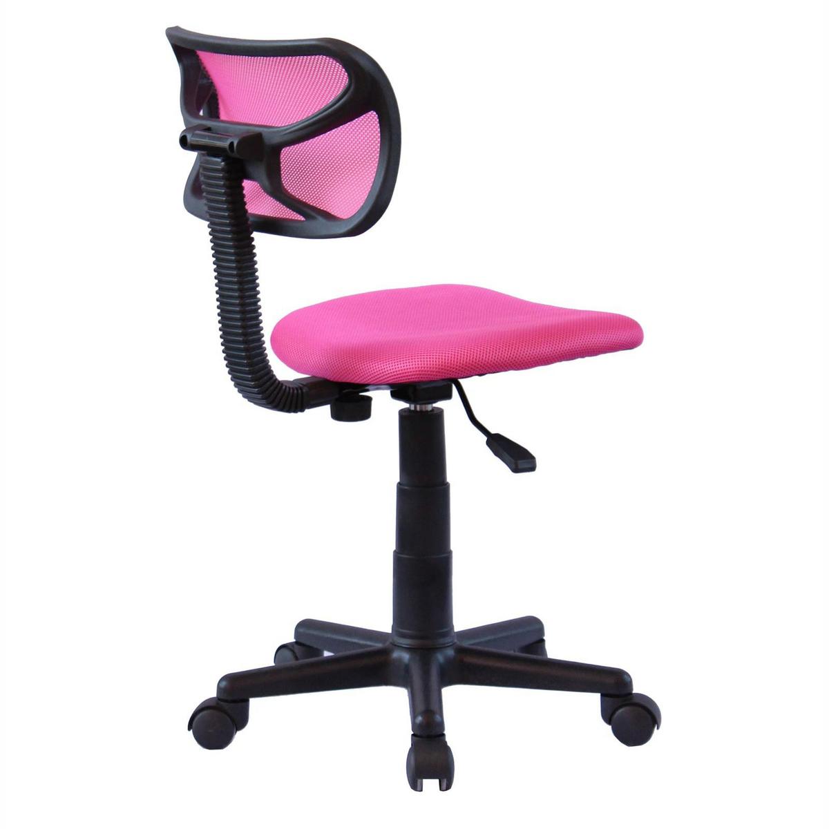 KINDERDREHSTUHL MILAN - Pink, Kunststoff/Textil (42/85/48cm) - IDIMEX