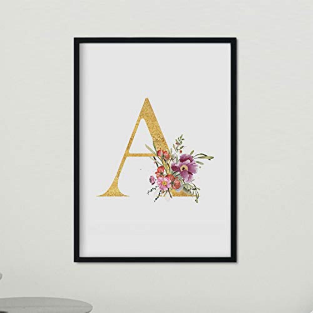 POSTER Buchstaben A A4 Rahmenlos - Klar, Papier (29.7/5/21cm) - Nacnic