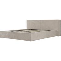 BETT courchevel beige - Beige, Textil (200/160cm) - Habitat Garten