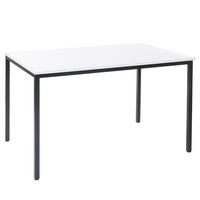 SCHREIBTISCH PETRILA eckig Weiß - Weiß, Holzwerkstoff (80/120/75cm) - MCW