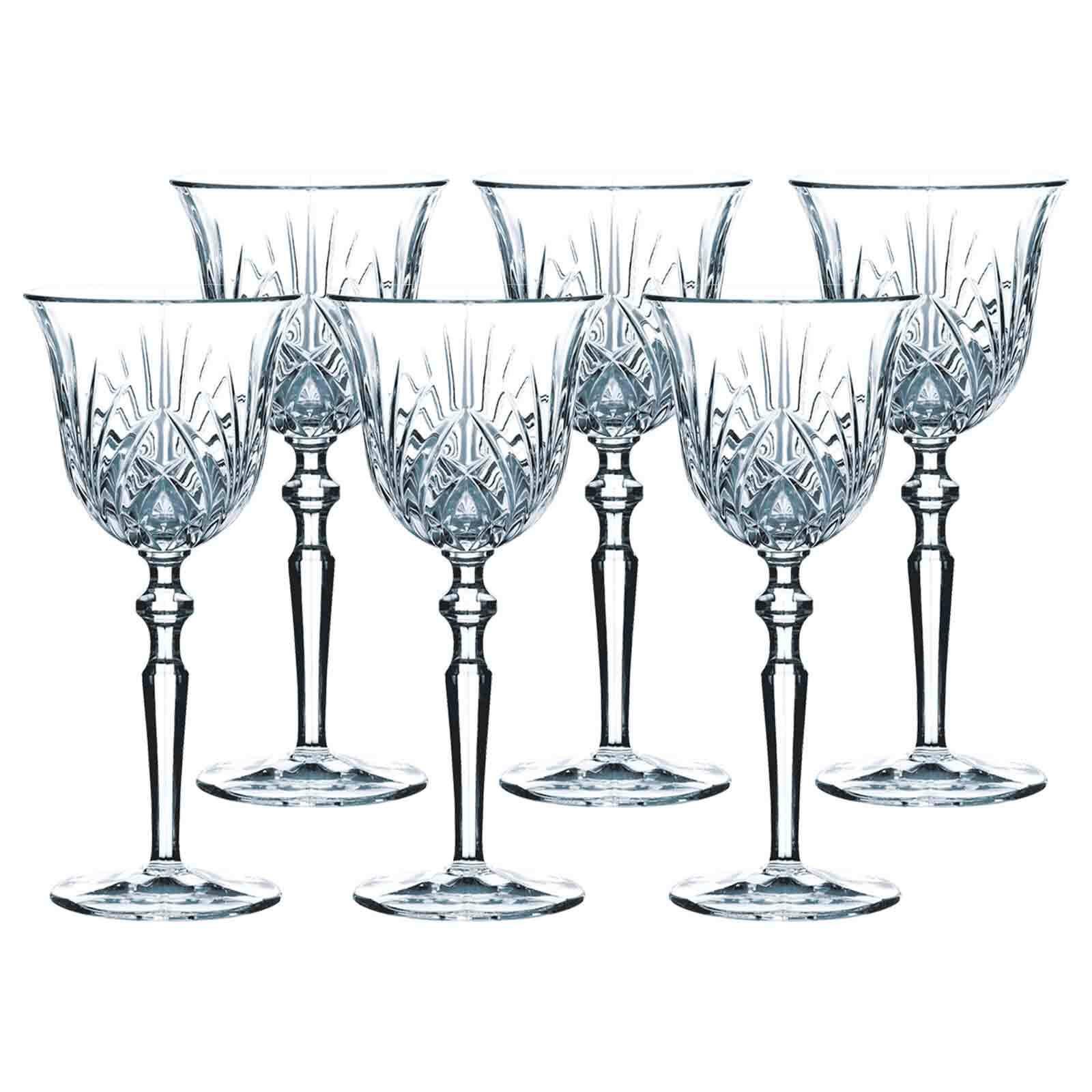 WEISSWEINGLÄSER Palais transparent 213 ml 6er Set - Transparent, Glas (0.213L) - Nachtmann