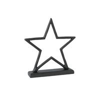 DEKO-STERN Christmas Chic schwarz 26 cm - Schwarz, Metall (6/26/25cm) - Villeroy & Boch