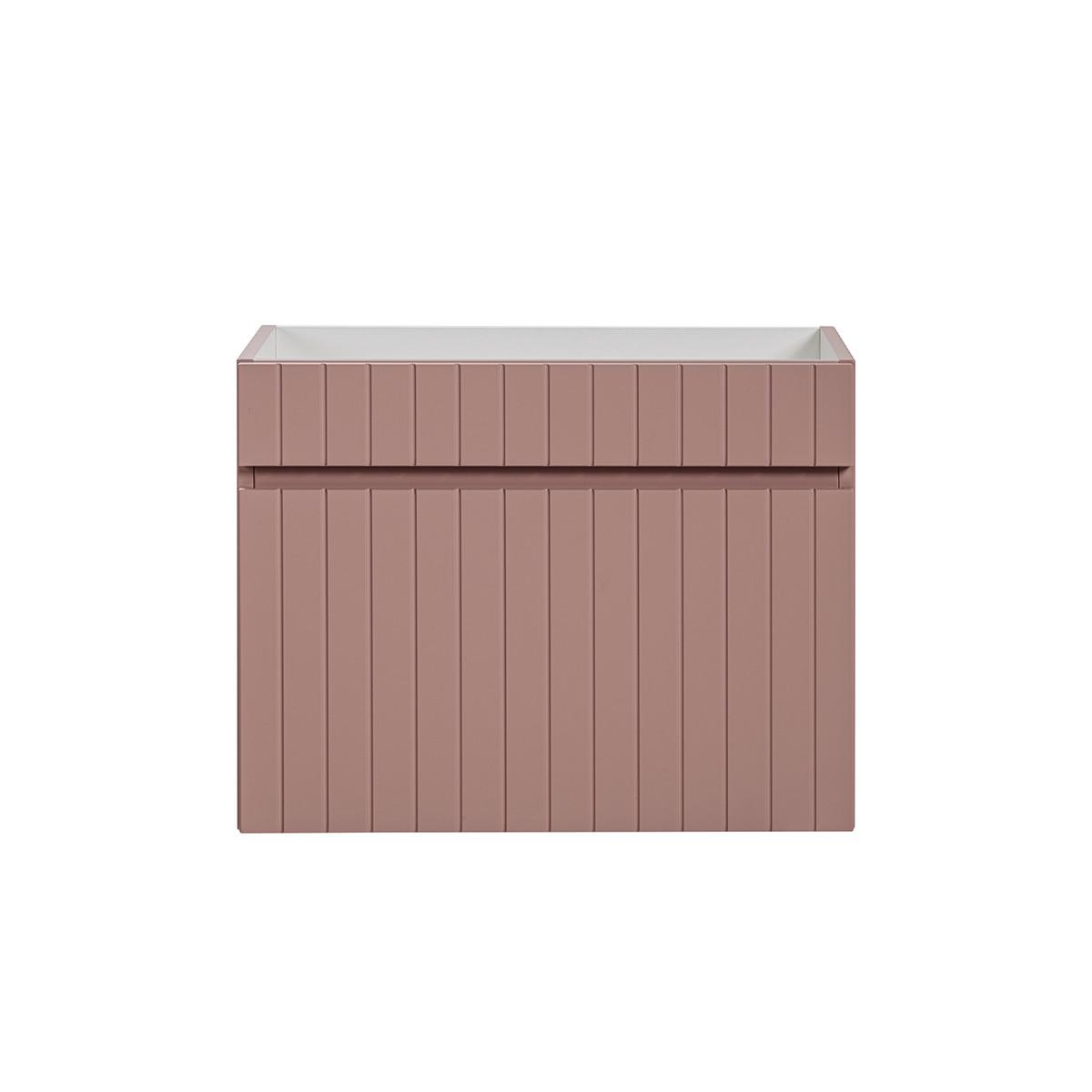 WASCHTISCHUNTERSCHRANK 60cm Zelie Rose - Pink, Holzwerkstoff (60/46/46cm) - Petits-meubles