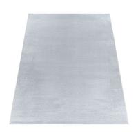 KURZFLORTEPPICH, einfarbig, Florhöhe 12 mm, Grau, 120 x 160 cm - Grau, Textil (160/120cm) - KADIMA DESIGN