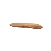 WANDREGAL HUZO Holz Akazie - Naturfarben, Holz (60/4/20cm) - KAWOLA