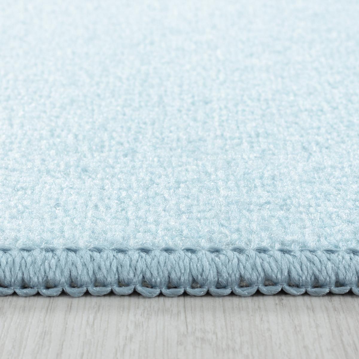 SPIELTEPPICH TRAUN in Blau, mit Piraten-Motiv, 100 x 150 cm - Blau, Textil (100/150cm) - KADIMA DESIGN
