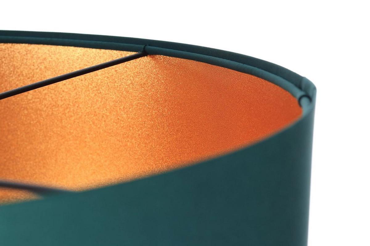 HÄNGELEUCHTE Grün 50/25 cm - Goldfarben/Grün, Kunststoff (50/0.8/25cm) - ONZENO