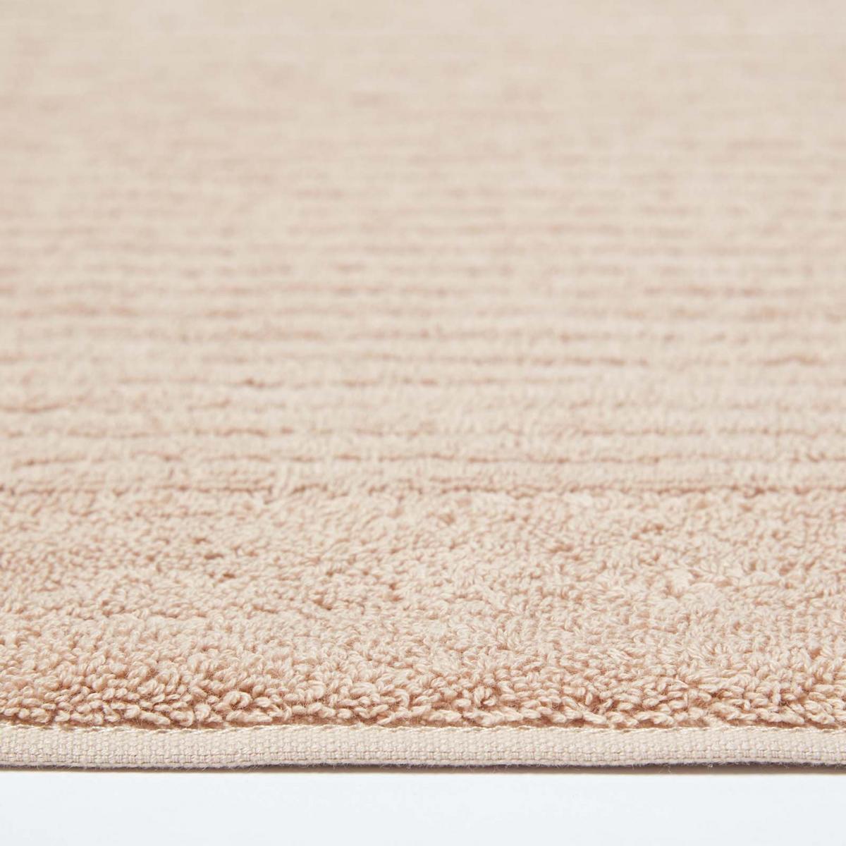 BADEMATTE Imperial 50/80 cm, Baumwolle - Beige, Textil (50/80cm) - Homescapes