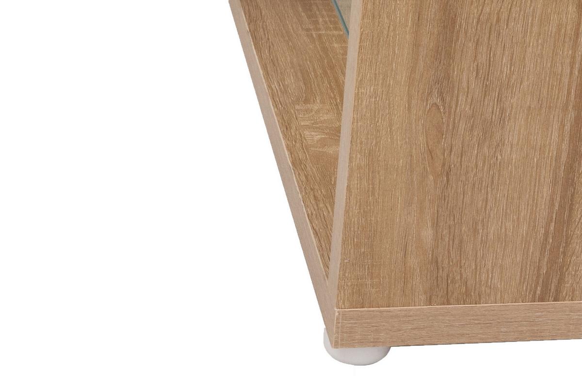 TV-MÖBEL Weiß 170/36/38CM - Schwarz, Holzwerkstoff (36/38/170cm) - Urban Meuble