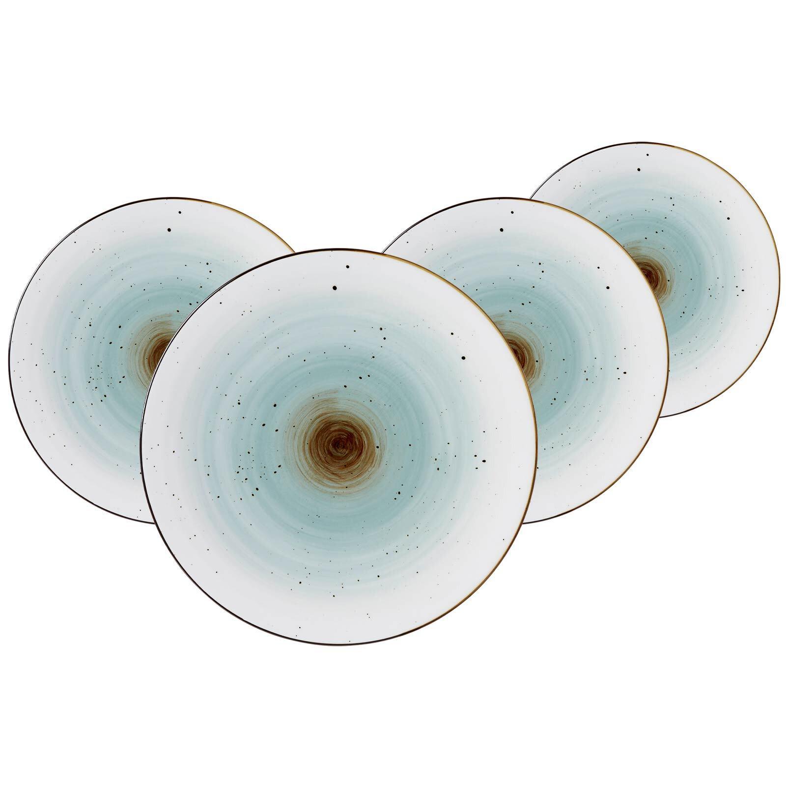 SPEISETELLER Cosmo blau ø 26,5 cm 4er Set - Blau, Keramik (26.5cm) - Ritzenhoff Breker