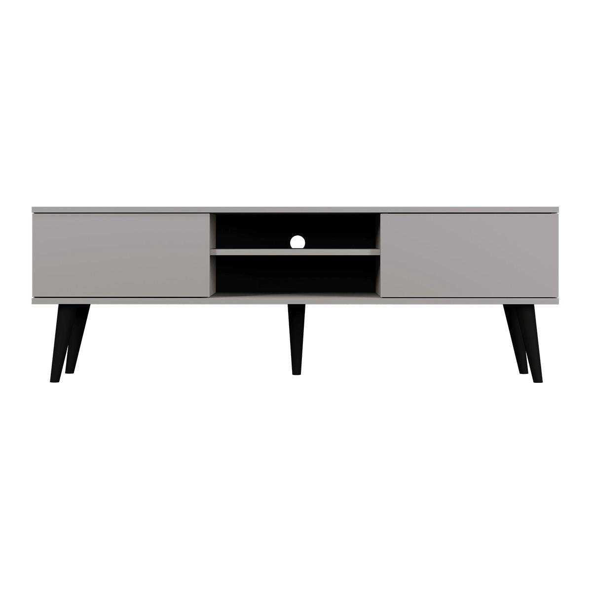 TV-MÖBEL Toronto Grau - Grau, Holzwerkstoff (160/55/35cm) - Petits-meubles
