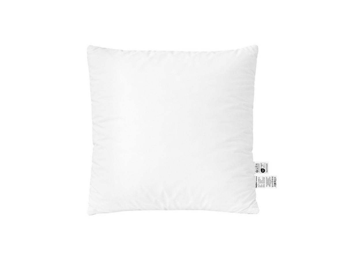 DAUNENKISSEN PublikSoft 50/50 cm - Weiß, Naturmaterialien/Textil (50/50cm) - beties Heimtextil