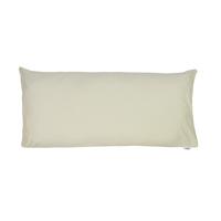 KISSENHÜLLE BasicSoft saatpearl-beige 100% Baumwoll-Jersey 40/80 cm - Beige, Textil (40/80cm) - beties Heimtextil
