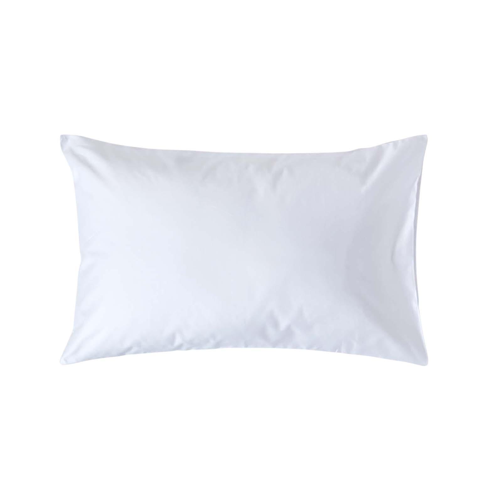 KISSENBEZUG Premium, Ägyptische Baumwolle, Fadendichte 1000 - Weiß, Textil (48/74cm) - Homescapes