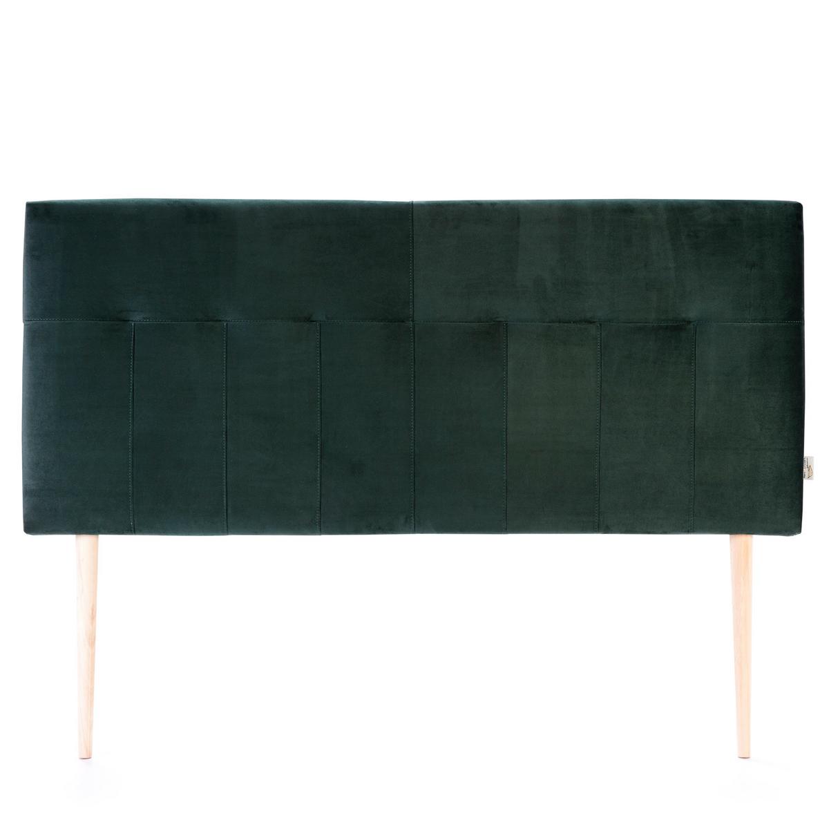 KOPFTEIL 140x100 cm Napoles Grün - Grün, Textil (8/100/140cm) - VS Venta-stock