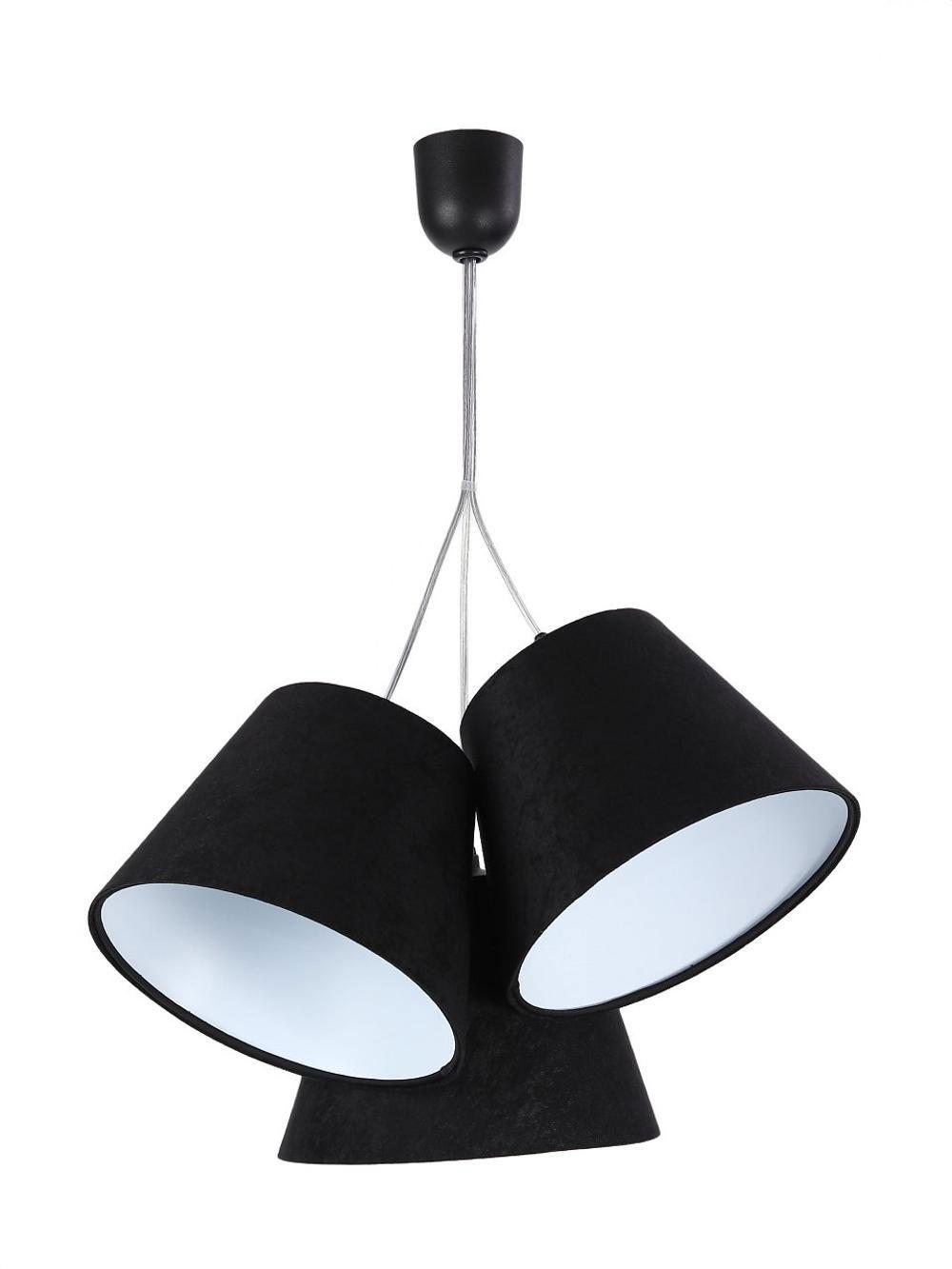 HÄNGELEUCHTE Schwarz 26/19 cm - Weiß, Kunststoff (26/0.8/19cm) - ONZENO