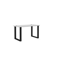 SCHREIBTISCH MALTESA 138x67x75,3 cm Bürotisch Computertisch, Grau - Grau, Holzwerkstoff (67/138/75.3cm) - MASSENO