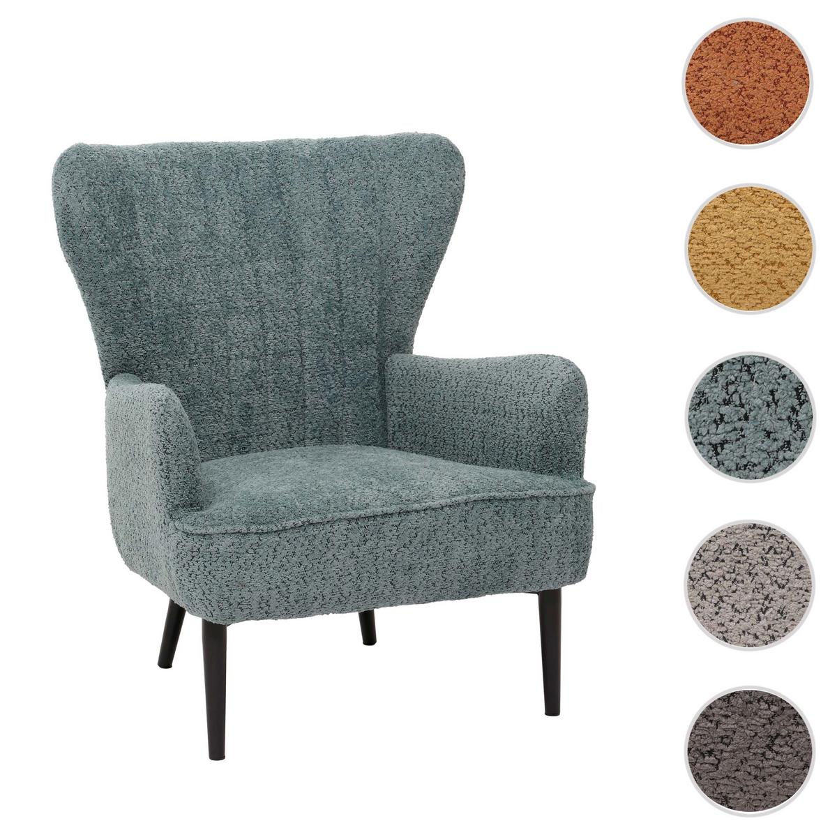 LOUNGE-SESSEL Blau - Blau, Textil (75/80/78cm) - MCW