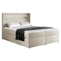 BOXBETT Aspen - H3 - Beige, Holz/Textil (160/200cm) - MIRJAN24