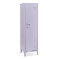 EINZELSPIND Kurikka - Lila, Metall (38/137/38cm) - [en.casa]
