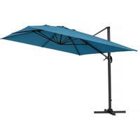 SONNENSCHIRM sun 4 Blau - Blau, Metall (400/300cm) - Habitat Garten