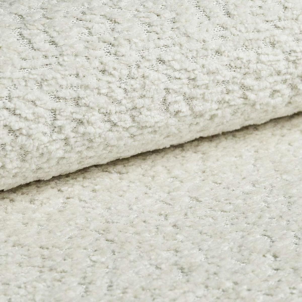 POLSTERBETT Catania 180/200 cm Creme Bouclé inkl Matratze - Creme, Textil (180/200cm) - Juskys