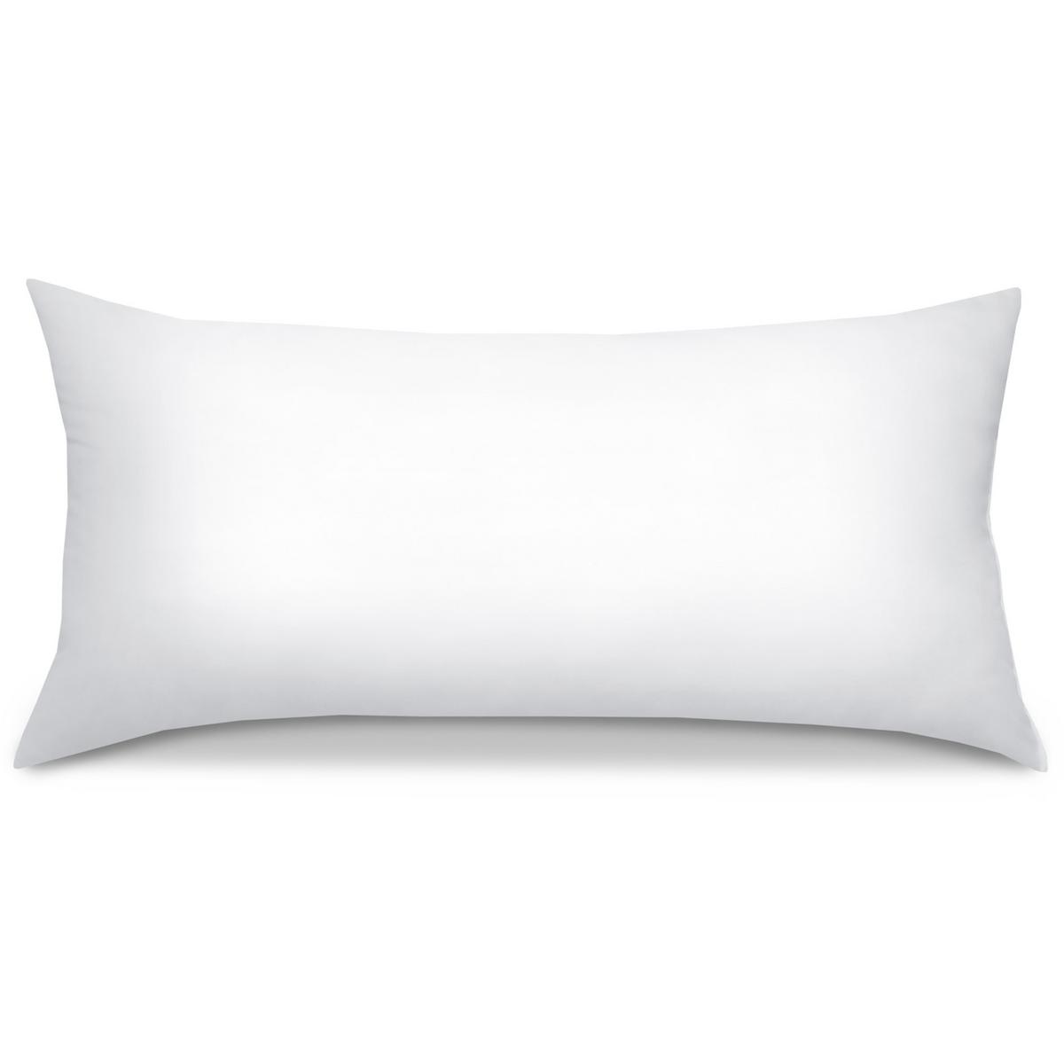 KOPFKISSEN BeauNuit UK 40/80cm 2tlg - Weiß, Textil (40/80cm) - Beautissu 
