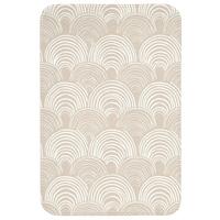 BADEMATTE Wellen - Textur - Beige 60x90 cm - Kaschmir, Textil (60/90cm) - OnlyWow