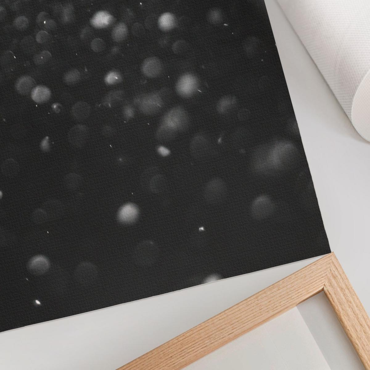 POSTER - 59x84 cm - Soft Structure - Leuchtender Glitzer - Weiß, Textil (59/84/0.1cm) - TULUP