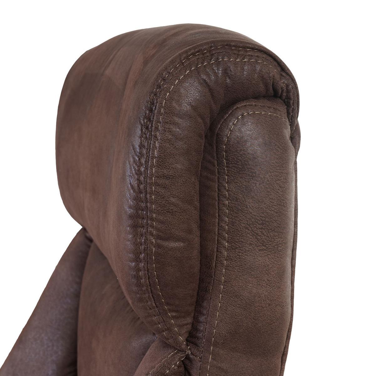 BÜROSTUHL Braun - Taupe/Braun, Textil (68/120/74cm) - MCW