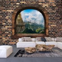 SELBSTKLEBENDE FOTOTAPETE 441/315 cm - Braun/Grün, Kunststoff/Textil (441/1cm) - KUNSTLOFT