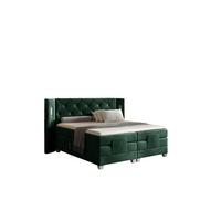 BOXSPRINGBETT Elektrisch Steve - Grün, Holzwerkstoff/Textil (200/200cm) - Fun Möbel