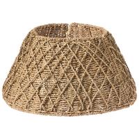 WEIHNACHTSBAUMKRAGEN 22 cm Naturfarben Bougie - Naturfarben, Naturmaterialien (22cm) - Beliani
