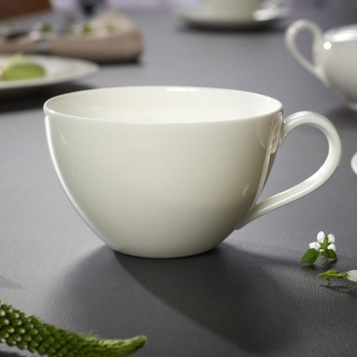 KAFFEETASSEN Anmut weiß 280 ml 6er Set - Weiß, Keramik (0.28L) - Villeroy & Boch